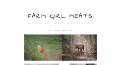Desktop Screenshot of farmgirlfood.com